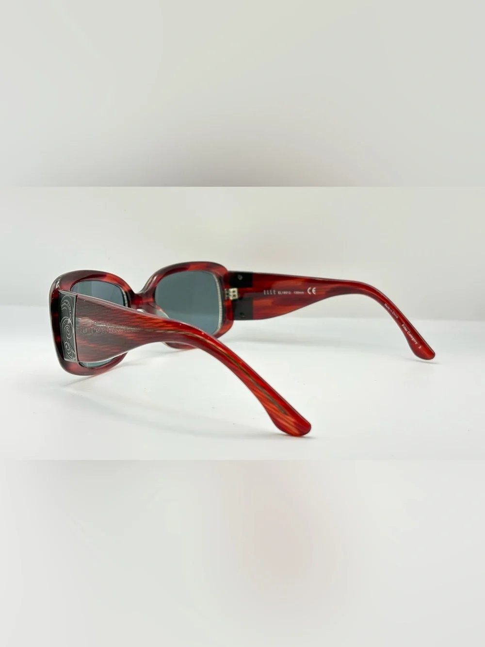 Elle EL18913 Burgundy Oval Sunglasses Frames Only